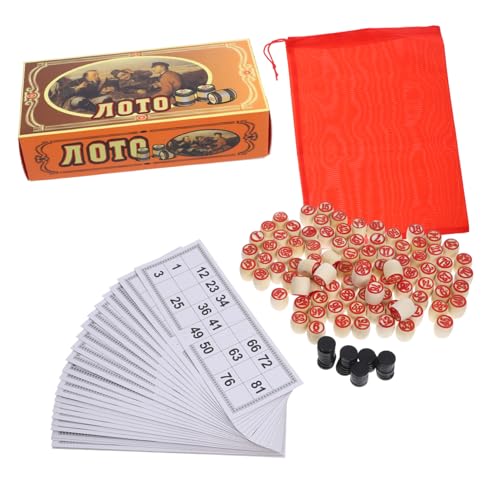 Milisten 1 Set Bingo Spiel Thanksgiving Party Karte Holz Milisten 1 Set Bingo Spiel Thanksgiving Party Karte Holz von Milisten