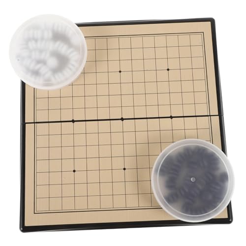 Milisten 1 Set Brettspiele Spielbretter Für Erwachsene Chinesisches Damespiel Magnetisches Brettspiel Chinesische Spiele Schachbrett Set Go Schach Go Chinesisches Brettspiel von Milisten