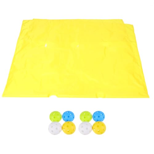 Milisten 1 Set Cave Tarp Spielmatte Hole Tarp Spiel Hole Tarp Matte Für Teambuilding Hole Tarp Teambuilding Spiel Teambuilding Spiele Hole Tarp Matte Spiel Teamarbeit Spiele Teamwork Gelb von Milisten