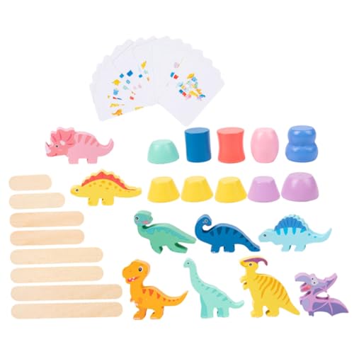 Milisten 1 Set Dinosaurier Bausteine Bausteine Für Kleinkinder Kinderspielzeug Für Kleinkinder Cartoon Kleinkindspielzeug Bunt Aus Holz Milisten 1 Set Dinosaurier Bausteine Bausteine Für Kleinkinder Kinderspielzeug Für Kleinkinder Cartoon Kleinkindspielzeug Bunt Aus Holz von Milisten