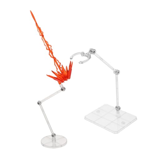 Milisten 1 Set Energie Ornamente Kaiser Actionfigurenständer Mit Effekten Figurendisplay Unterstützung Anime Figurendisplay Effekte Action Basisgestell Actionfiguren Effekte Für von Milisten