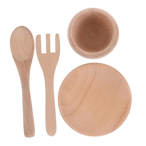 Milisten 1 Set Holz Spielküchenset Für Mini Kochutensilien Und Geschirr Holzgabel Und Löffel Für Kleinkinder Rollenspiele In Der Küche Im Restaurant Oder Im Supermarkt Milisten 1 Set Holz Spielküchenset Für Mini Kochutensilien Und Geschirr Holzgabel Und Löffel Für Kleinkinder Rollenspiele In Der Küche Im Restaurant Oder Im Supermarkt von Milisten