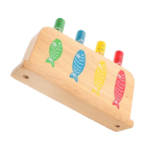 Milisten 1 Set Hüpfspiel Stick Kleinkind Matching Game Matching Game Lernspiele Matching Game Für Holz Katzenspielzeug Aus Holz von Milisten