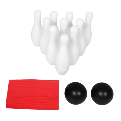 Milisten 1 Set Kinder-Spielzeug-Bowling-Set: 10 Bowling-pins Und 2 Bälle. Pädagogisches Frühentwicklungs-spielset Für Drinnen Und Draußen Für Kleinkinder Milisten 1 Set Kinder-Spielzeug-Bowling-Set: 10 Bowling-pins Und 2 Bälle. Pädagogisches Frühentwicklungs-spielset Für Drinnen Und Draußen Für Kleinkinder von Milisten