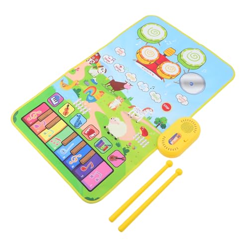 Milisten 1 Set Klavierteppich Für Musikteppich Klaviertastaturmatte 2 In 1 Percussion Trommelmatte Klaviertanzmatte Elektronisches Pad Klaviermatte Kindertanzmatten Klaviermatte Milisten 1 Set Klavierteppich Für Musikteppich Klaviertastaturmatte 2 In 1 Percussion Trommelmatte Klaviertanzmatte Elektronisches Pad Klaviermatte Kindertanzmatten Klaviermatte von Milisten