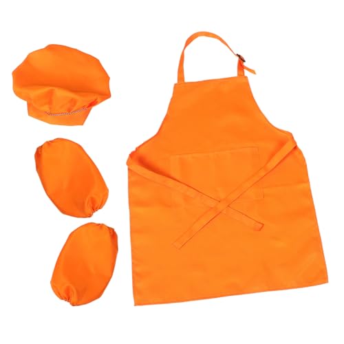 Milisten 1 Set Kochschürze Malerhut Backen Für Kleinkinder Kinderschürze Koch Mädchen Schürzen Küche Jungen Kinderschürze Kochzubehör Bastelschürze Polyester Orange Milisten 1 Set Kochschürze Malerhut Backen Für Kleinkinder Kinderschürze Koch Mädchen Schürzen Küche Jungen Kinderschürze Kochzubehör Bastelschürze Polyester Orange von Milisten