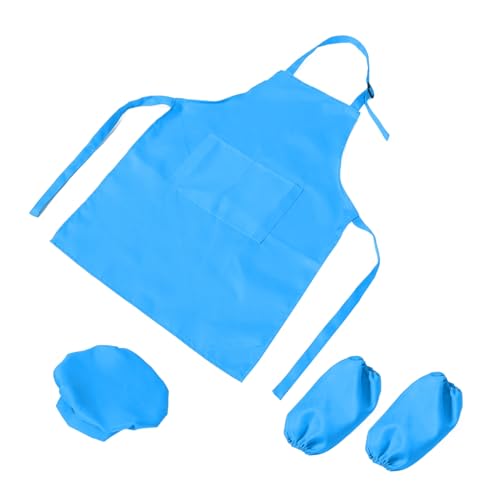 Milisten 1 Set Kochutensilien Malen Kinderkoch Kinderküchenschürze Kinderschürze Weiße Schürze Zubehör Kinderschürzen Zum Kochen Kleinkinderschürze Mütze Schürze Für – Blaues Milisten 1 Set Kochutensilien Malen Kinderkoch Kinderküchenschürze Kinderschürze Weiße Schürze Zubehör Kinderschürzen Zum Kochen Kleinkinderschürze Mütze Schürze Für – Blaues von Milisten