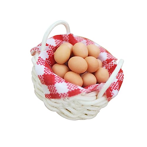Milisten 1 Set Mini Eierkorb Dekorationen Ornament Miniatur Dekore Küche Miniatur Eier Dekore Mini Ei Mini Eier Modelle Rollenspiel Eier Modelle Mikro Landschafts Ei Milisten 1 Set Mini Eierkorb Dekorationen Ornament Miniatur Dekore Küche Miniatur Eier Dekore Mini Ei Mini Eier Modelle Rollenspiel Eier Modelle Mikro Landschafts Ei von Milisten