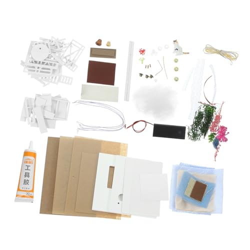 Milisten 1 Set Miniatur DIY Für Und Erwachsene Heimbausatz Puzzle Puppenhaus DIY Hausmodell Kinderspielhaus Miniaturhaus Zusammenbau Hausmodelle Aus Holz Milisten 1 Set Miniatur DIY Für Und Erwachsene Heimbausatz Puzzle Puppenhaus DIY Hausmodell Kinderspielhaus Miniaturhaus Zusammenbau Hausmodelle Aus Holz von Milisten