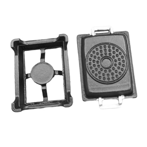 Milisten 1 Set Miniatur Puppenhauszubehör Winziger Grill Spielzeughaus Mini Küchenrequisite Grilltablett Modell Simulationsgrill Fischpfanne Mini Küchenkochgeschirr Milisten 1 Set Miniatur Puppenhauszubehör Winziger Grill Spielzeughaus Mini Küchenrequisite Grilltablett Modell Simulationsgrill Fischpfanne Mini Küchenkochgeschirr von Milisten