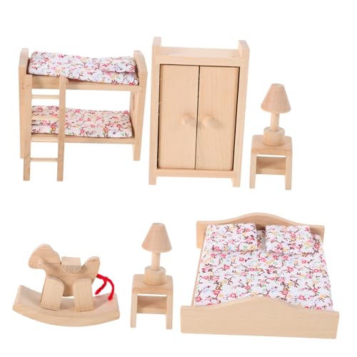Milisten 1 Set Miniaturmöbel Für Doll House Schlafzimmer Dekoration Mini Hauszubehör Für Mädchen Vorgibt, Winzige Hausmöbel Und Vorräte Für Kinder Zu Spielen Milisten 1 Set Miniaturmöbel Für Doll House Schlafzimmer Dekoration Mini Hauszubehör Für Mädchen Vorgibt, Winzige Hausmöbel Und Vorräte Für Kinder Zu Spielen von Milisten