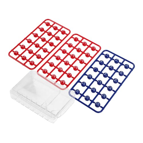 Milisten 1 Set Nummer Picker Tombola Trommel Käfig Ball Tombola Bälle Lotto Nummerierte Bälle Tombola para Tombola Anzahl Bälle Kunststoff von Milisten