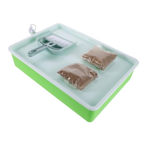 Milisten 1 Set Sandmalerei Plattformtablett Sandverfolgungs Sensoriktisch Für Sandkunst Für Vorschul Sandkunst Sandmalerei Set Sandtisch Hellgrüner Kunststoff Milisten 1 Set Sandmalerei Plattformtablett Sandverfolgungs Sensoriktisch Für Sandkunst Für Vorschul Sandkunst Sandmalerei Set Sandtisch Hellgrüner Kunststoff von Milisten