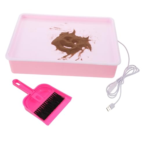 Milisten 1 Set Sandmalerei Tisch Sandtablett Basteltabletts Für Den Unterricht Vorschul Lernaktivitäten Kunststoff Rosa Milisten 1 Set Sandmalerei Tisch Sandtablett Basteltabletts Für Den Unterricht Vorschul Lernaktivitäten Kunststoff Rosa von Milisten