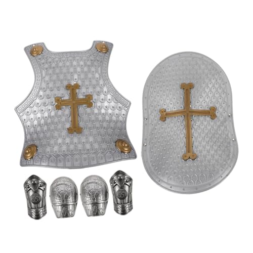 Milisten 1 Set Schildspielzeug Mittelalter Cosplay Requisite Partyzubehör Kinderspielzeug Party Kleines Schild Spielzeugschild Rüstung Kleinkinder Kleines Schild Partyspiel Schild von Milisten
