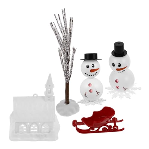 Milisten 1 Set Schneemann Set Künstliche Figuren Winter Weihnachtszubehör Ornamente Schneeflocke Mini Für Den Innenbereich Möchten Sie Schneemänner Dekorieren Künstliche Milisten 1 Set Schneemann Set Künstliche Figuren Winter Weihnachtszubehör Ornamente Schneeflocke Mini Für Den Innenbereich Möchten Sie Schneemänner Dekorieren Künstliche von Milisten