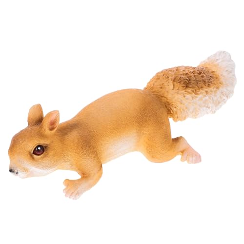 Milisten 1 Set Simulation Eichhörnchen Anhänger Tier Simulation Eichhörnchen Figuren Gefälschte Eichhörnchen Miniatur Eichhörnchen Figuren Eichhörnchen Outdoor Eichhörnchen von Milisten