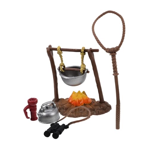 Milisten 1 Set Survival Gear Mini Outdoor Camping Für Camping Camping Essentials Modelle Tubes Camping Gear Für Zubehör Little Plastic von Milisten