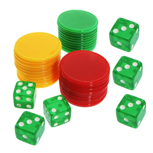 Milisten 1 Set Würfel Set Würfel Spiel Chip Spiel Zubehör Spiel Versorgung Party Versorgung Party Zubehör Lustige Spiel Würfel Kunststoff Acryl Milisten 1 Set Würfel Set Würfel Spiel Chip Spiel Zubehör Spiel Versorgung Party Versorgung Party Zubehör Lustige Spiel Würfel Kunststoff Acryl von Milisten