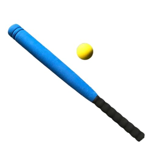 Milisten 1 Stück Baseball Set für Verstellbarer und Ball Fördert Schlagfähigkeiten und Motorik für Outdoor Spiele Blau Material von Milisten