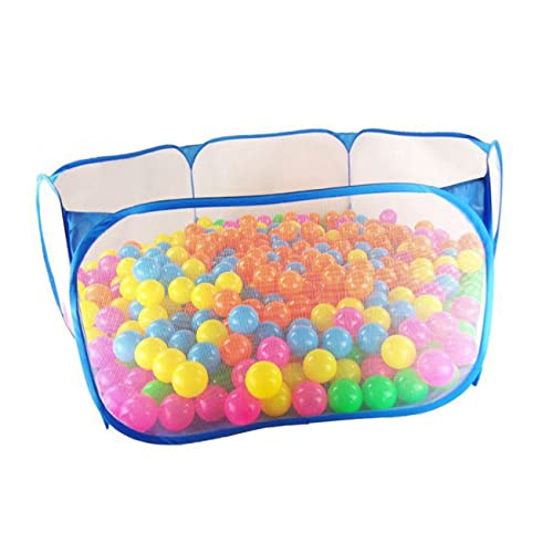 Milisten 1 Stück Bobo -Ballzelt Ball Pool Zaun Ocean-Ball-Zelt Bällebad Zelt Blau von Milisten
