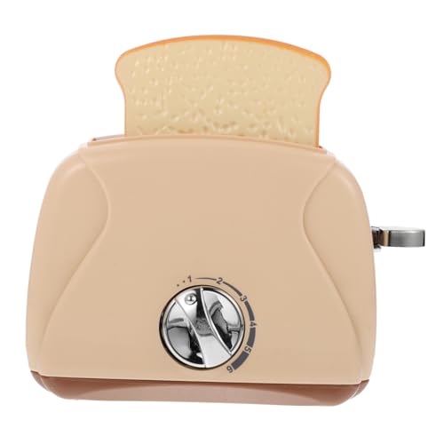 Milisten 1 Stück Brotmaschine Dekoration Miniatur-Toaster- Frühstücksspielzeug Toaster Simulation Toaster Maschine Toaster Retro-Toaster Plastik Khaki Milisten 1 Stück Brotmaschine Dekoration Miniatur-Toaster- Frühstücksspielzeug Toaster Simulation Toaster Maschine Toaster Retro-Toaster Plastik Khaki von Milisten