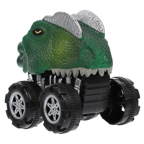 Milisten 1 Stück Dinosaurier Inertial Auto Pull Back Fahrzeug Modell für Robustem mit Gummireifen für Hohe Geschwindigkeit für Jungen und Mädchen Ab Jahren von Milisten