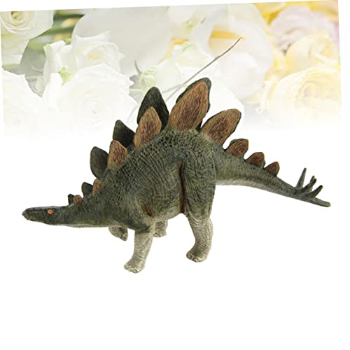 Milisten 1 Stück Dinosaurier Modell Stegosaurus Figur Dinosaurier Dinosaurier Figuren Dinosaurier Lernen Archäologisches Stegosaurus Ornament Dinosaurier Figuren Simulierte Tiermodelle von Milisten