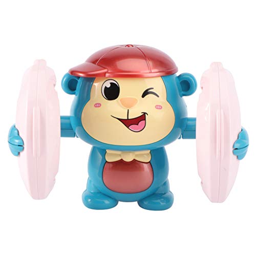 Milisten 1 Stück Elektrisches Tumbling Monkey für Singt Tanzt und Fördert Krabbeln mit Musik und Lichtern Lustiges Cartoon für Blau Grün Milisten 1 Stück Elektrisches Tumbling Monkey für Singt Tanzt und Fördert Krabbeln mit Musik und Lichtern Lustiges Cartoon für Blau Grün von Milisten