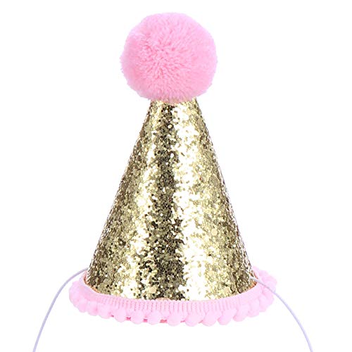 Milisten 1 Stück Geburtstags Hut mit Pailletten Elastischer Partyhut für Fotos Perfektes Dekorationszubehör für Geburtstagsfeiern mit Milisten 1 Stück Geburtstags Hut mit Pailletten Elastischer Partyhut für Fotos Perfektes Dekorationszubehör für Geburtstagsfeiern mit von Milisten