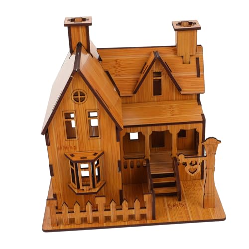 Milisten 1 Stück Hausmodell Zusammenbauen Kinderpuzzles Das Kinderspielzeug Holzhaus Figur Hausmodell Puzzle Dekoratives Hausmodell Holzmodelle DIY Montagemodell Holzhauspuzzle Milisten 1 Stück Hausmodell Zusammenbauen Kinderpuzzles Das Kinderspielzeug Holzhaus Figur Hausmodell Puzzle Dekoratives Hausmodell Holzmodelle DIY Montagemodell Holzhauspuzzle von Milisten