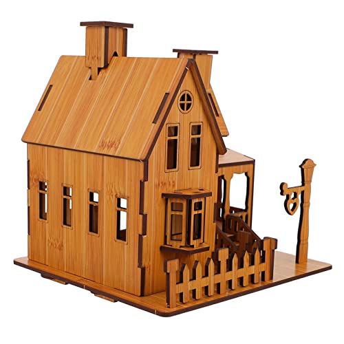 Milisten 1 Stück Holzpuzzle Modellhaus DIY Kreatives Villa Puzzle für Pädagogisches für Schreibtisch und Bücherregal Fördert Eltern Interaktion für Feiertage und Geburtstage Milisten 1 Stück Holzpuzzle Modellhaus DIY Kreatives Villa Puzzle für Pädagogisches für Schreibtisch und Bücherregal Fördert Eltern Interaktion für Feiertage und Geburtstage von Milisten