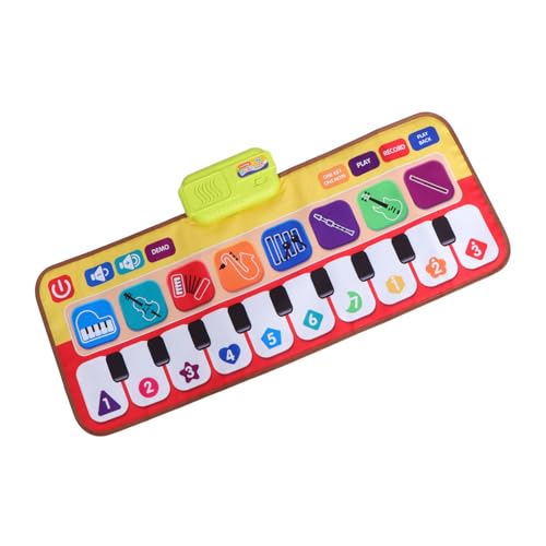 Milisten 1 Stück Klavierteppich Kinderklavier Kinderklavier Kinderspielzeug Kindertastatur Klavier Musikdecke Musikalische Klaviermatte Pädagogisches Klaviertanzmatte Milisten 1 Stück Klavierteppich Kinderklavier Kinderklavier Kinderspielzeug Kindertastatur Klavier Musikdecke Musikalische Klaviermatte Pädagogisches Klaviertanzmatte von Milisten