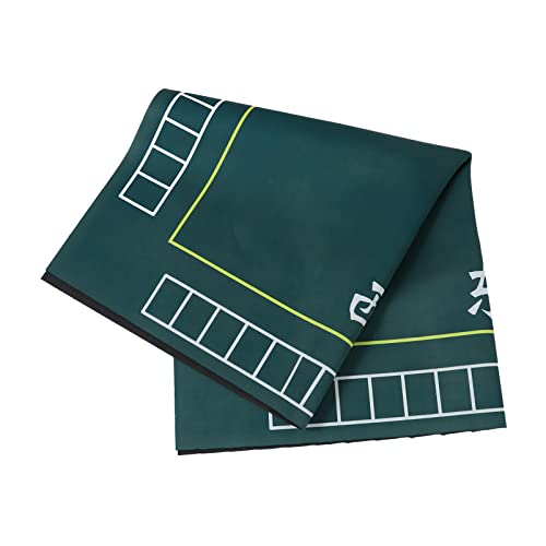 Milisten 1 Stück Mahjong Tischdecke Grün rutschfeste Geräuschreduzierende Spielmatte für Poker Domino Kartenspiele Dicke Hochwertige Oberfläche für Gesellschaftsspiele Milisten 1 Stück Mahjong Tischdecke Grün rutschfeste Geräuschreduzierende Spielmatte für Poker Domino Kartenspiele Dicke Hochwertige Oberfläche für Gesellschaftsspiele von Milisten