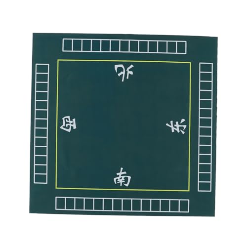 Milisten 1 Stück Mahjong Tischdecke Matte Mahjong-Tisch Gaming-tischabdeckung Domino-spielmatte Brettspiel Matte Quadratische, Passgenaue Tischdecke Spieltischmatte Tischtuch Grün Polyester Milisten 1 Stück Mahjong Tischdecke Matte Mahjong-Tisch Gaming-tischabdeckung Domino-spielmatte Brettspiel Matte Quadratische, Passgenaue Tischdecke Spieltischmatte Tischtuch Grün Polyester von Milisten