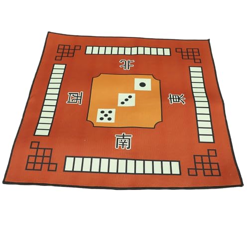 Milisten 1 Stück Mahjong-tischdecke Abdeckung Für Tischspiele Mahjong-matten Mahjong-tischdecke Mahjong -Tisch Spieltischabdeckung Kachel-Gaming-Cover Kaffee Flanell (polyesterfaser) von Milisten