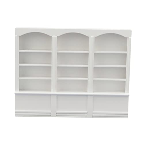 Milisten 1 Stück Mini-bücherregal Miniatur -bücherregal Mini Möbel Mini-dreifach-bücherregal Puppenhaus Bücherregal Modell Bücherregal Vitrinenmodell Mini Vitrine Weiß Hölzern Milisten 1 Stück Mini-bücherregal Miniatur -bücherregal Mini Möbel Mini-dreifach-bücherregal Puppenhaus Bücherregal Modell Bücherregal Vitrinenmodell Mini Vitrine Weiß Hölzern von Milisten