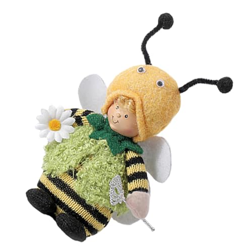 Milisten 1 Stück Niedliche Biene Puppe Dekorative Strickpuppe für Festtagsdekoration für Kinderzimmer für Sofa und Bett Milisten 1 Stück Niedliche Biene Puppe Dekorative Strickpuppe für Festtagsdekoration für Kinderzimmer für Sofa und Bett von Milisten