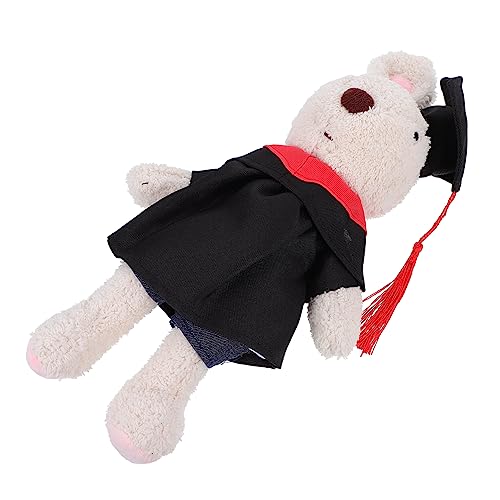 Milisten 1 Stück Plüschspielzeugpuppe Kuscheltiere Für Plüschtiere Abschluss-plüschtier Abschluss Gefüllte Puppe Plüsch- Kinderpuppenspielzeug Plüschpuppe Beige Pp Baumwolle von Milisten