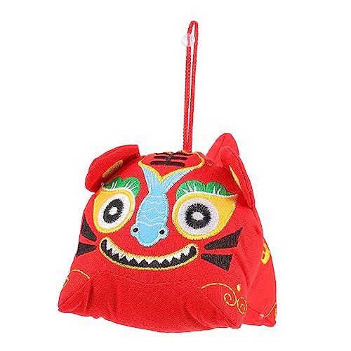 Milisten 1 Stück Sternzeichen Tiger Puppe Heimdekoration Maskottchen Tiger Puppe Chinesische Antike Tiger Puppen Tierpuppe Tigerjahr Verzierungen Festival Puppe Ornament von Milisten