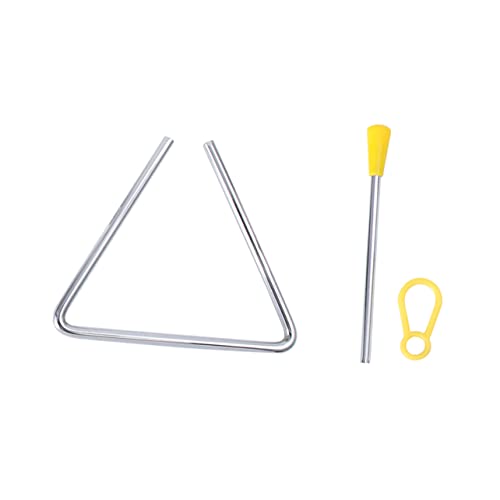 Milisten 1 Stück Triangel Musikinstrument für Frühe Musikalische Bildung Hochwertiges Percussion für Kindergarten und Zuhause Fördert Hand Augen Koordination und Auditorische Fähigkeiten Milisten 1 Stück Triangel Musikinstrument für Frühe Musikalische Bildung Hochwertiges Percussion für Kindergarten und Zuhause Fördert Hand Augen Koordination und Auditorische Fähigkeiten von Milisten