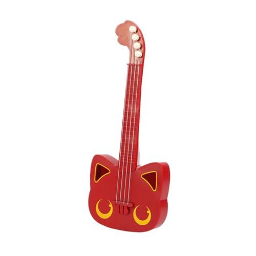 Milisten 1 Stück Ukulele Ukulele- Für Cartoon-gitarrenspielzeug Simuliertes Gitarrenspielzeug Simulierte Ukulele Simulations-Ukulele- Rot Plastik Milisten 1 Stück Ukulele Ukulele- Für Cartoon-gitarrenspielzeug Simuliertes Gitarrenspielzeug Simulierte Ukulele Simulations-Ukulele- Rot Plastik von Milisten