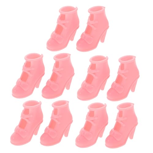 Milisten 10 Paar Anziehzubehör Für Puppenspielzeug: Miniatur-high Heels Für 40 cm Große Puppen – Modisches Anziehzubehör – Miniatur-high Heels Milisten 10 Paar Anziehzubehör Für Puppenspielzeug: Miniatur-high Heels Für 40 cm Große Puppen – Modisches Anziehzubehör – Miniatur-high Heels von Milisten
