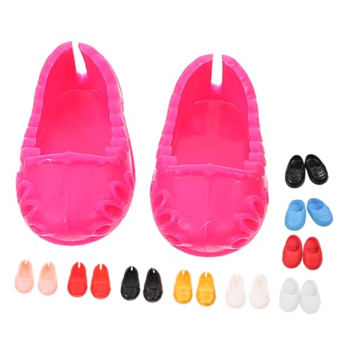 Milisten 10 Paare Mini Schuhset für Puppen Dekorative Schuhe Schwarz Rot Rosa Weiß Gold und Gemustert Puppenschuhverzierungen für DIY und Mini Szenen Milisten 10 Paare Mini Schuhset für Puppen Dekorative Schuhe Schwarz Rot Rosa Weiß Gold und Gemustert Puppenschuhverzierungen für DIY und Mini Szenen von Milisten