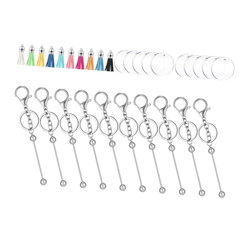 Milisten 10 Sätze DIY Acryl Schlüsselanhänger Set Teilig Quasten Leeren Acrylplatten Schlüsselringe für Bastelprojekte für Handgemachte DIY Schlüsselanhänger und Dekorationen Milisten 10 Sätze DIY Acryl Schlüsselanhänger Set Teilig Quasten Leeren Acrylplatten Schlüsselringe für Bastelprojekte für Handgemachte DIY Schlüsselanhänger und Dekorationen von Milisten