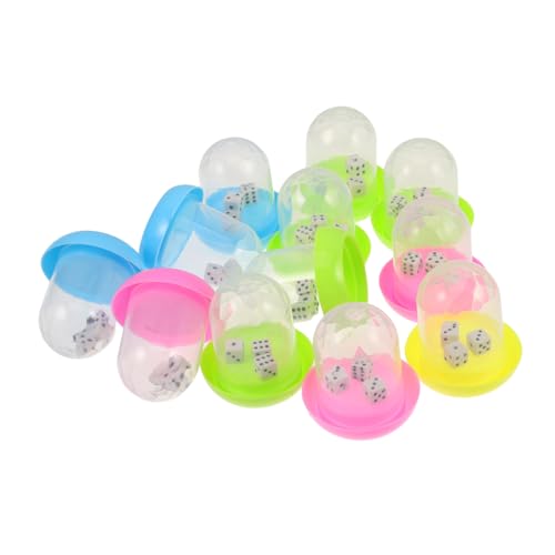 Milisten 10 Sätze Mini -Spielzeugwürfel Partygeschenke für Spiele Minispielparty kleine Spielsachen Mini-Würfel Kinderpreise Werkzeuge für Würfel Plastik Milisten 10 Sätze Mini -Spielzeugwürfel Partygeschenke für Spiele Minispielparty kleine Spielsachen Mini-Würfel Kinderpreise Werkzeuge für Würfel Plastik von Milisten