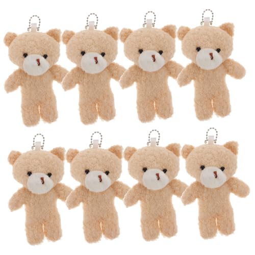 Milisten 10 Stück Anhänger Mini Bären Bär Schlüsselanhänger Plüsch Stofftier Schlüsselanhänger Bär Party Favors Kleiner Bär Winzige Bären Stoffbär Puppe Tragbare Bärenfiguren Vlies Beige Milisten 10 Stück Anhänger Mini Bären Bär Schlüsselanhänger Plüsch Stofftier Schlüsselanhänger Bär Party Favors Kleiner Bär Winzige Bären Stoffbär Puppe Tragbare Bärenfiguren Vlies Beige von Milisten