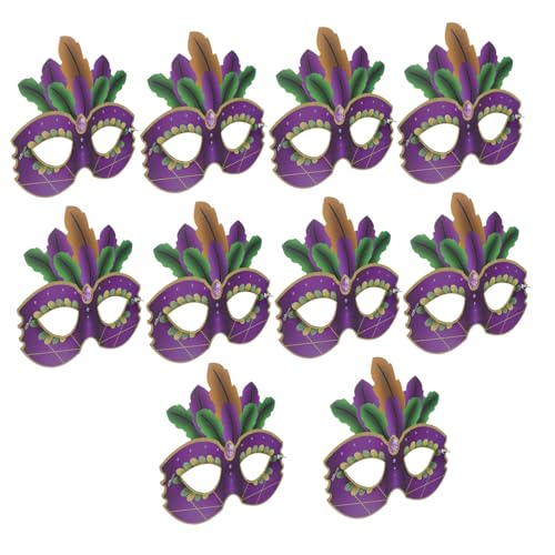 Milisten 10 Stück Cartoon Papiermasken für Verkleidungs und für Halloween und Kostüm Events Kindgerechtes Cosplay Zubehör Milisten 10 Stück Cartoon Papiermasken für Verkleidungs und für Halloween und Kostüm Events Kindgerechtes Cosplay Zubehör von Milisten