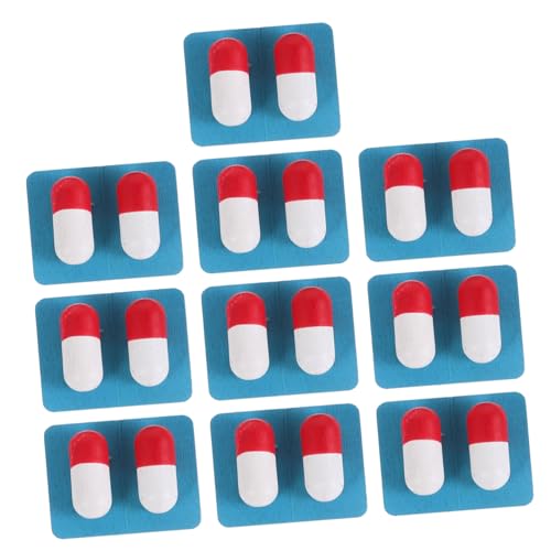 Milisten 10stücke Junge Mädchen Arztspielzeug Realistische Medizin-kapseln Für Rollenspiele Sicheres Holzspielzeug Für Kleinkinder Fördert Und Soziale Fähigkeiten Milisten 10stücke Junge Mädchen Arztspielzeug Realistische Medizin-kapseln Für Rollenspiele Sicheres Holzspielzeug Für Kleinkinder Fördert Und Soziale Fähigkeiten von Milisten