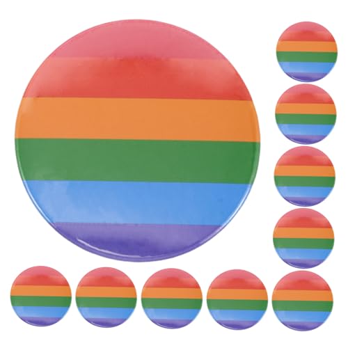 Milisten 10 Stück Farbenfrohes Abzeichen Pride Month Dekorationen Stolz-Tag-Pin Anstecknadeln für Krankenschwestern Krankenschwester-Abzeichen-Pins Buttons Stolzprop Eisen Milisten 10 Stück Farbenfrohes Abzeichen Pride Month Dekorationen Stolz-Tag-Pin Anstecknadeln für Krankenschwestern Krankenschwester-Abzeichen-Pins Buttons Stolzprop Eisen von Milisten